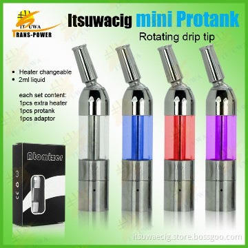 e cigarette mini protank 2 with rotating drip tip